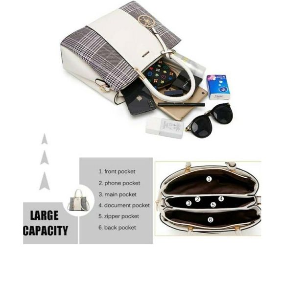 Kurgool Women Purses and Handbags Top Handle Satchel Shoulder Bags Messenger - Picture 5 of 16